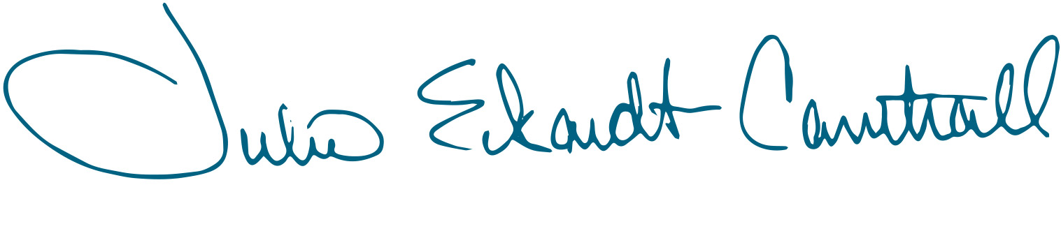 Signature of Julie Eckardt-Cantrall