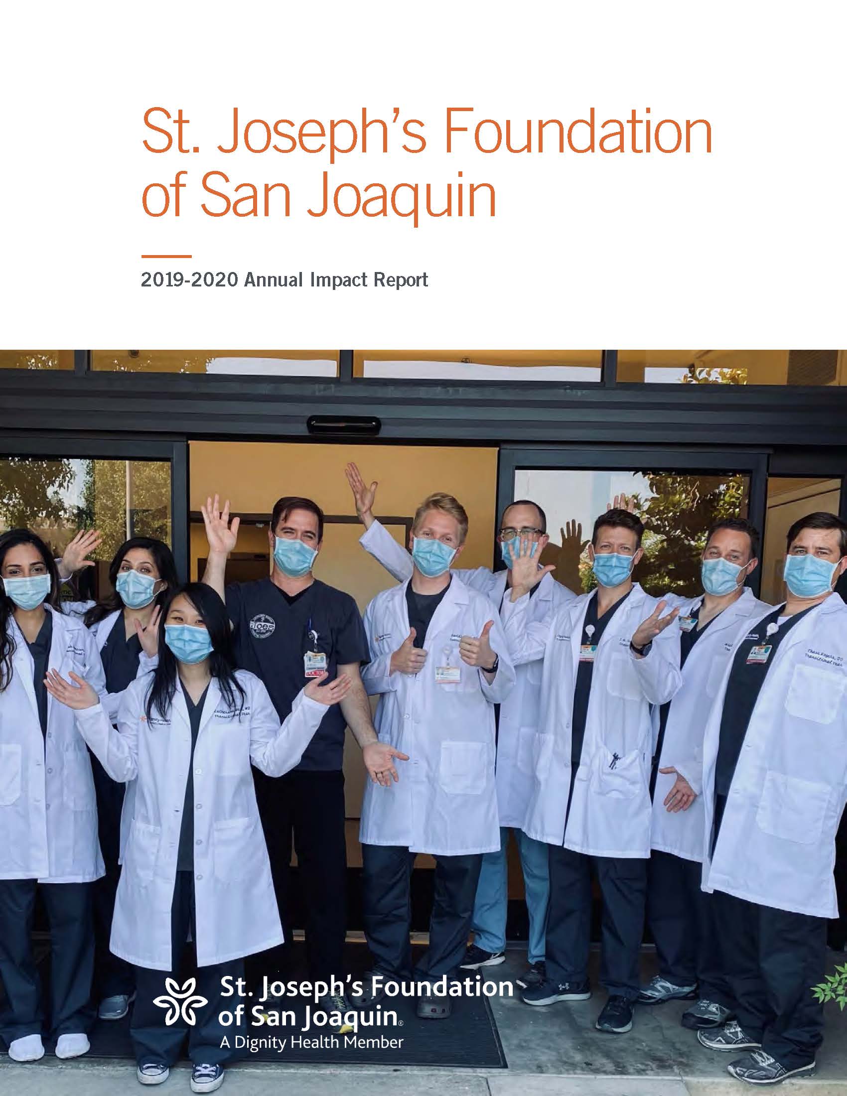 FY2020 Impact Report Cover