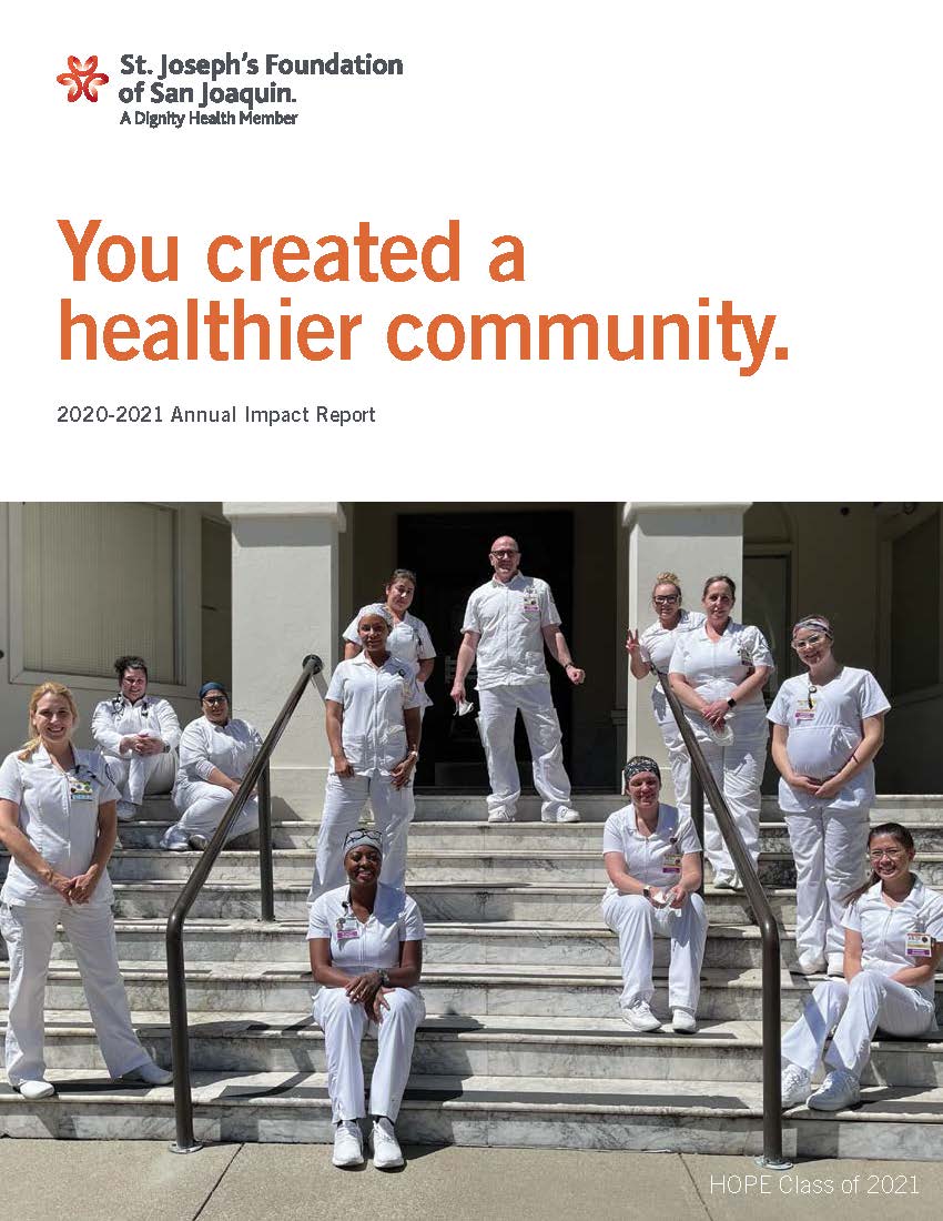 Cover of 2020-2021 Impact Report